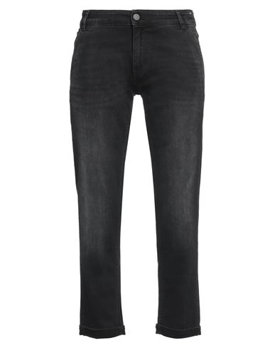 Pt Torino Man Jeans Black Size 34 Cotton, Modal, Polyester, Elastane