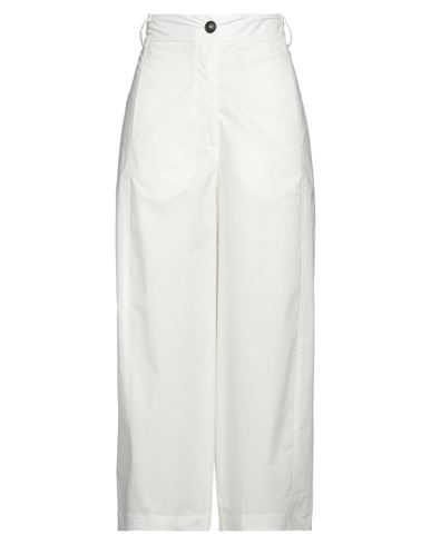 Shop Neirami Woman Pants Off White Size Xs Cotton
