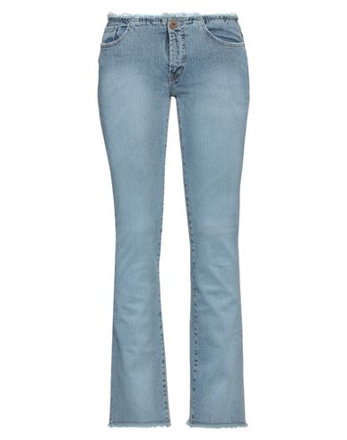 Parasuco Jeans Woman Jeans Blue Size 27 Cotton, Elastane