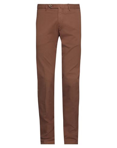 Pt Torino Man Pants Brown Size 30 Lyocell, Cotton, Elastane