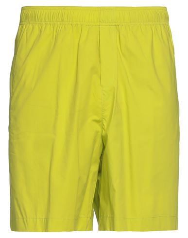 AMARANTO AMARANTO MAN SHORTS & BERMUDA SHORTS LIME GREEN SIZE 32 COTTON 