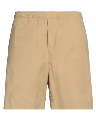 AMARANTO AMARANTO MAN SHORTS & BERMUDA SHORTS SAND SIZE 34 COTTON 