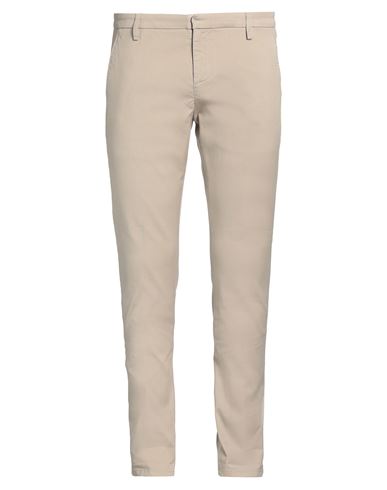 Dondup Man Pants Beige Size 31 Cotton, Elastane In Beige