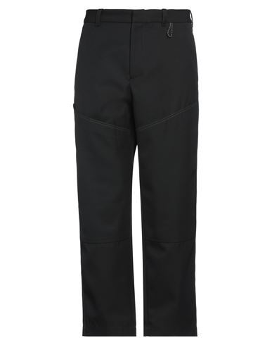 Oamc Man Pants Black Size 34 Polyester, Wool