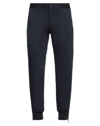 Emporio Armani Man Pants Black Size L Cotton In Navy Blue