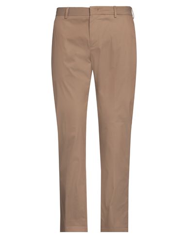 Pt Torino Man Pants Light Brown Size 34 Cotton, Polyamide, Elastane In Beige