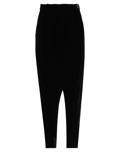 Emporio Armani Woman Pants Black Size 8 Viscose, Cupro, Polyester
