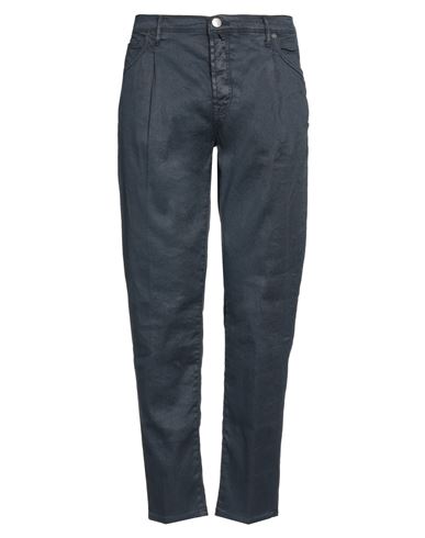 Incotex Man Jeans Midnight Blue Size 35 Linen, Cotton, Elastane