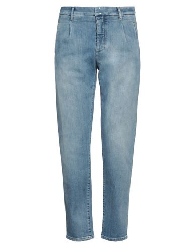 Incotex Man Jeans Blue Size 34 Cotton, Elastomultiester, Elastane