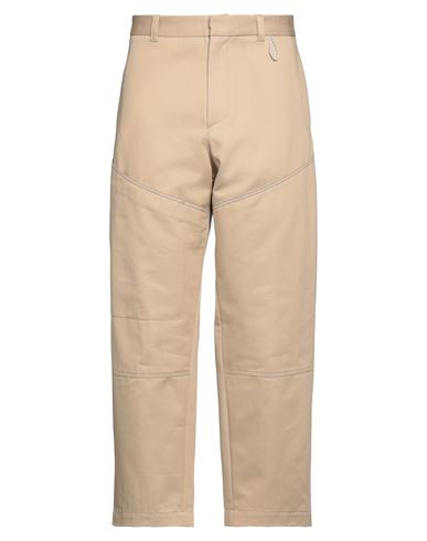 Oamc Man Pants Beige Size 34 Cotton