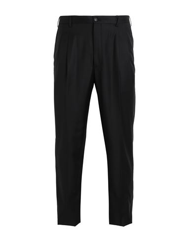 Giorgio Armani Man Pants Black Size 38 Acetate, Cupro, Virgin Wool, Cashmere
