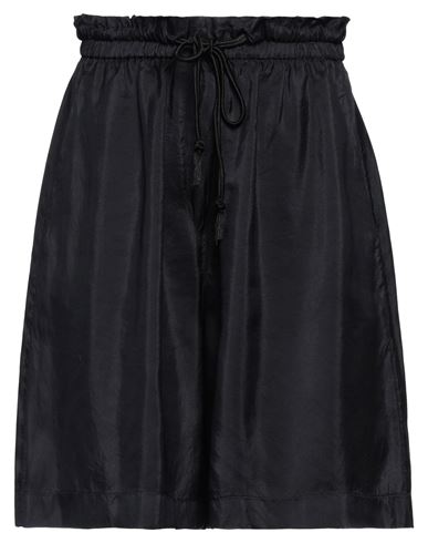 Forte Forte Forte_forte Woman Shorts & Bermuda Shorts Black Size 00 Silk