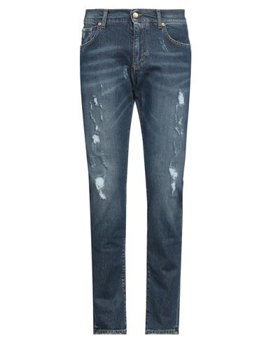 Dolce & Gabbana Man Jeans Blue Size 30 Cotton, Elastane