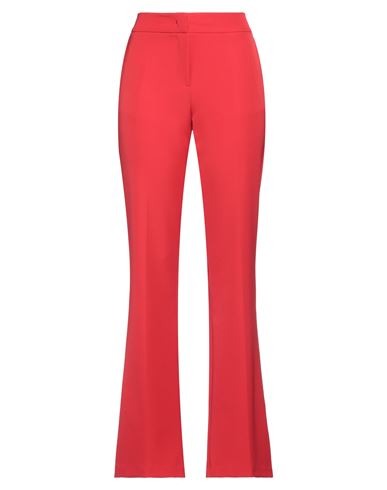 Kartika Woman Pants Red Size 6 Polyester, Elastane