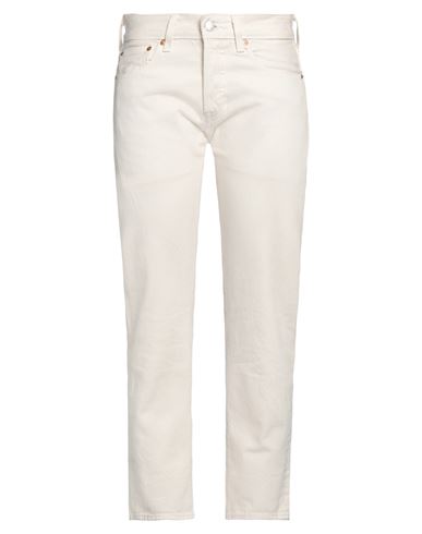 Jeanshose Damen Elfenbein 26W-28L Damen