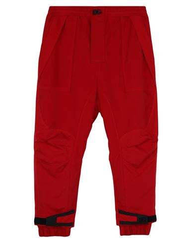 Dolce & Gabbana Man Pants Red Size 42 Polyamide