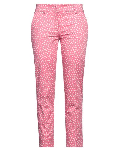 Piazza Sempione Woman Pants Pink Size 4 Cotton, Elastane