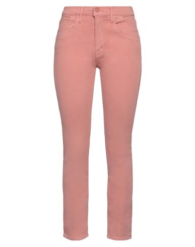 Mother Woman Jeans Pastel Pink Size 28 Cotton, Polyester, Elastane