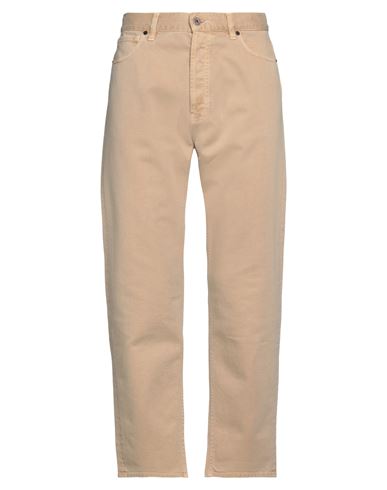 Pence Man Pants Camel Size 32 Cotton In Beige