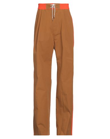 DSQUARED2 DSQUARED2 MAN PANTS CAMEL SIZE 38 COTTON, ELASTANE 