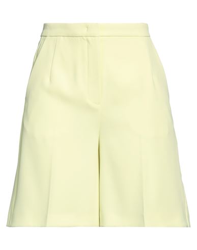 Pinko Woman Shorts & Bermuda Shorts Acid Green Size 2 Polyester, Elastane