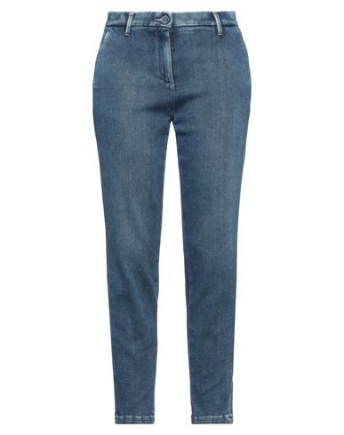 Jacob Cohёn Woman Jeans Blue Size 8 Cotton, Lyocell, Elastomultiester, Elastane, Polyester