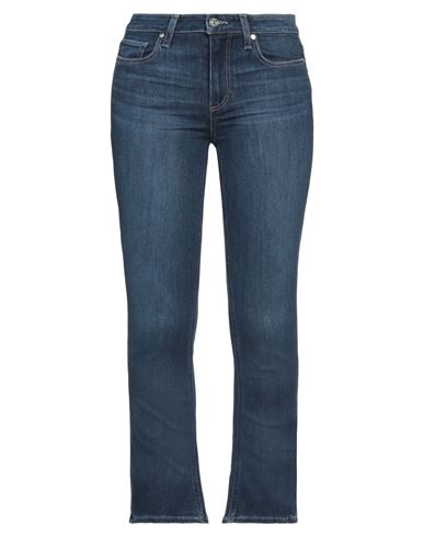 Paige Woman Jeans Blue Size 32 Cotton, Polyester, Elastane