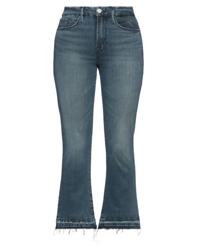 Frame Woman Jeans Blue Size 25 Organic Cotton, Elastane