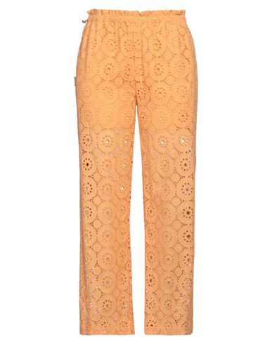 Isabelle Blanche Paris Woman Pants Orange Size Xs Cotton