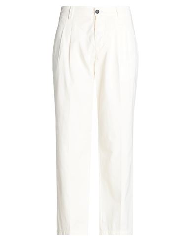 The Editor Man Pants Off White Size 34 Cotton