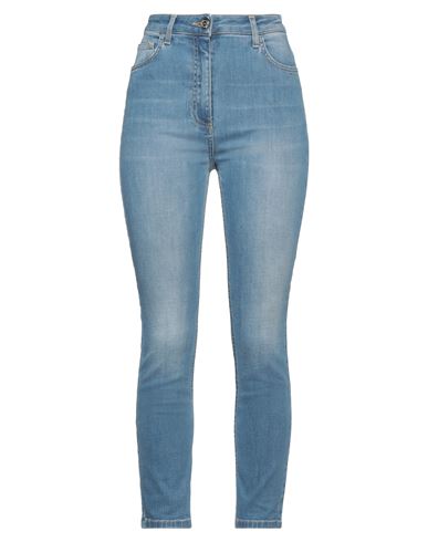 Elisabetta Franchi Woman Jeans Blue Size 29 Cotton, Elastane