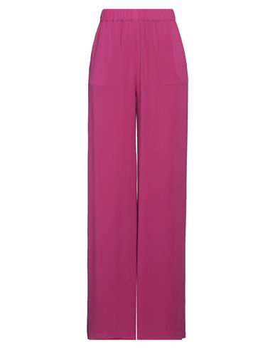 The Andamane Woman Pants Mauve Size 6 Silk, Elastane In Purple