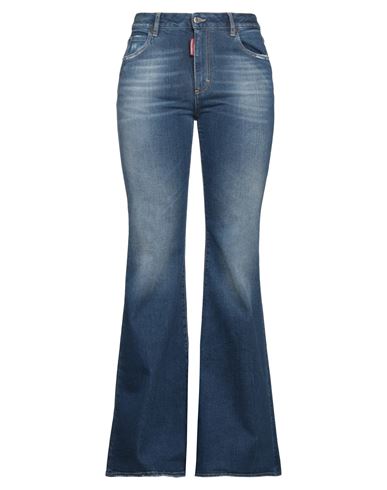 Dsquared2 Woman Jeans Blue Size 6 Cotton, Elastane