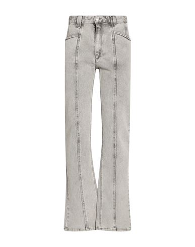 Isabel Marant Woman Pants Grey Size 2 Cotton, Elastane In Gray