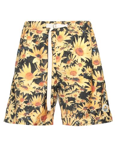 Shop Jil Sander+ Man Shorts & Bermuda Shorts Yellow Size 34 Polyamide
