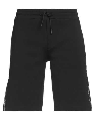 Paul & Shark Man Shorts & Bermuda Shorts Black Size Xxl Cotton, Polyester, Elastane