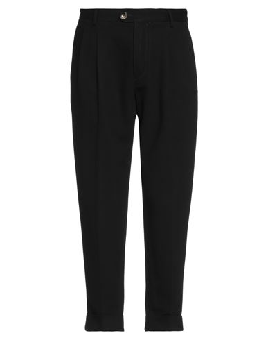 Pt Torino Man Pants Black Size 30 Viscose, Linen, Cotton