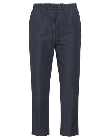 Etro Man Pants Navy Blue Size 34 Polyamide, Cotton