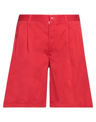 Comme Des Garçons Shirt Man Shorts & Bermuda Shorts Red Size S Cotton