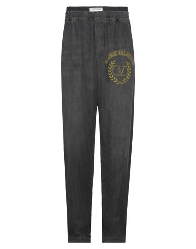 Shop Valentino Garavani Man Pants Grey Size 36 Cotton, Polyester