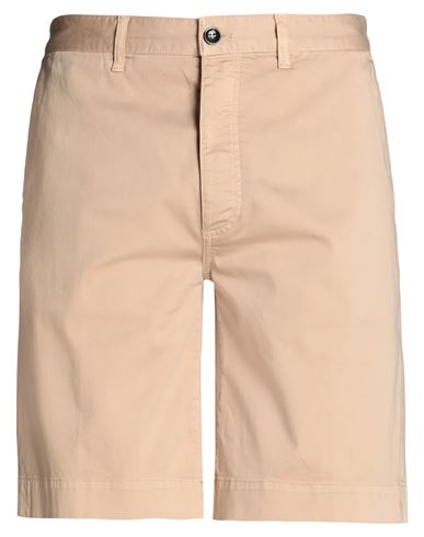 Nine In The Morning Man Shorts & Bermuda Shorts Beige Size 42 Cotton, Elastane