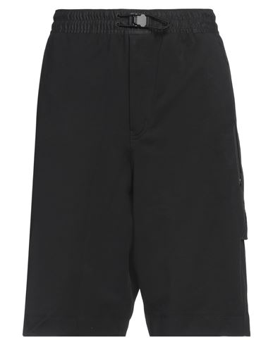 Y-3 Man Shorts & Bermuda Shorts Black Size M Organic Cotton, Polyamide, Elastane