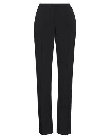 Hinnominate Woman Pants Black Size L Polyester, Elastane In Black