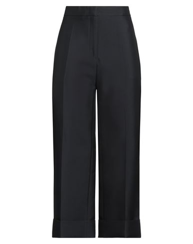 Jil Sander Woman Pants Black Size 8 Viscose, Silk In Black