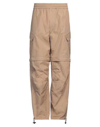 Msgm Man Pants Beige Size 38 Cotton In Beige