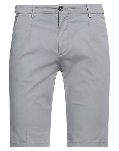 Manuel Ritz Man Pants Light Grey Size 32 Cotton, Elastane In Gray
