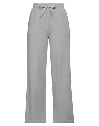 Shop Armani Exchange Woman Pants Light Grey Size L Cotton, Polyester, Elastane