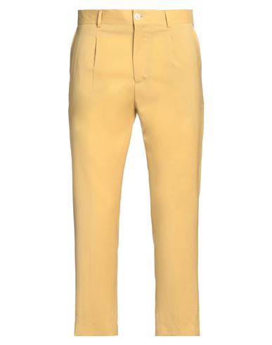 Costumein Man Pants Mustard Size 30 Virgin Wool In Yellow