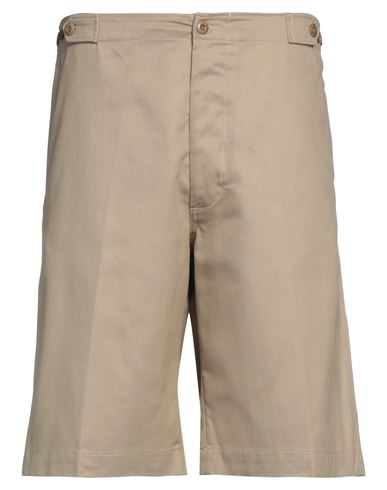 Cellar Door Man Shorts & Bermuda Shorts Beige Size 2 Cotton