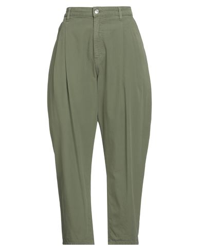 Nine In The Morning Woman Pants Military Green Size 29 Lyocell